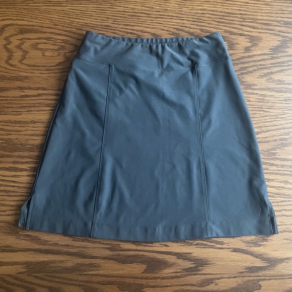Lucy LucyTech Charcoal Gray A-Line Active Wear Skirt Size XS - Picture 1 of 8